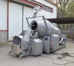 Large inclined automatic lifting vacuum rolling machine - Tumbler - foodmachtech